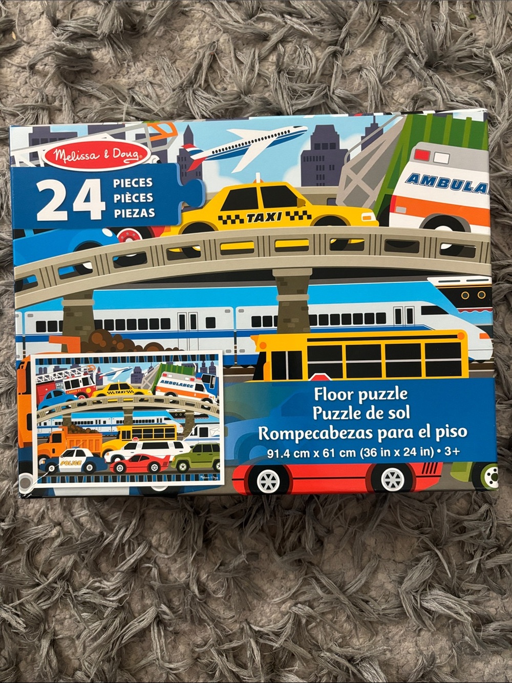 Melissa & Doug floor puzzle